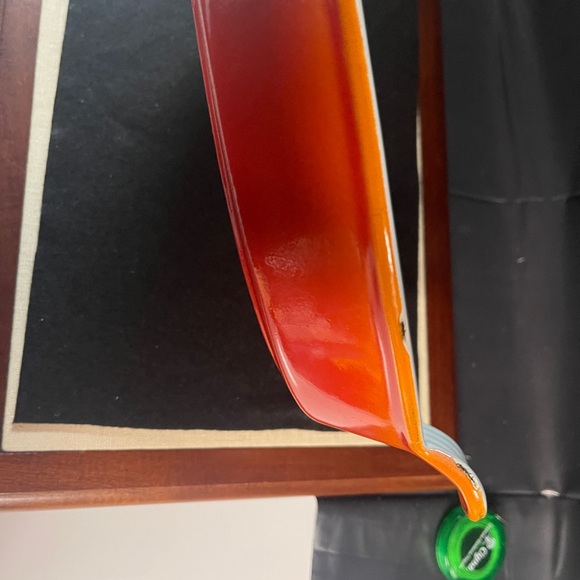 Julia Child’s DESCOWARE Cast Iron AU GRATIN BAKING DISH (#34) Belgium 2.5 qts - Picture 2 of 4